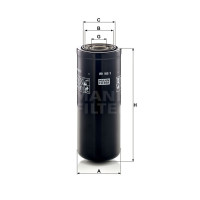 Фильтр масляный MANN-FILTER WH 980/3